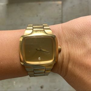 Nixon “The Small Player” Gold Watch